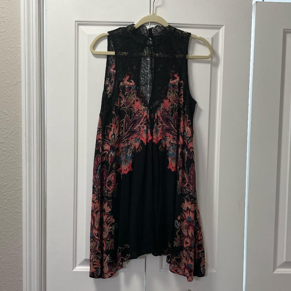 Intimately Free People Women’s Floral Lace Slip Dress Boho Size XS